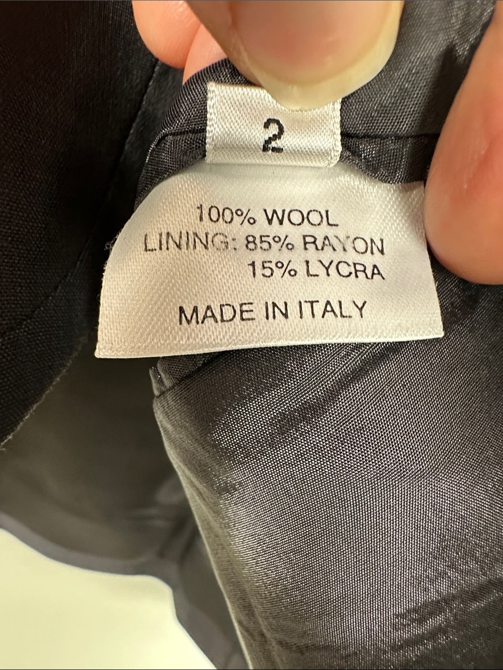 Marlowe wool Italy blazer minimalist gray quiet luxury business casual capsule - Picture 4 of 16